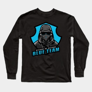 Blue Team | Hacker Design Long Sleeve T-Shirt